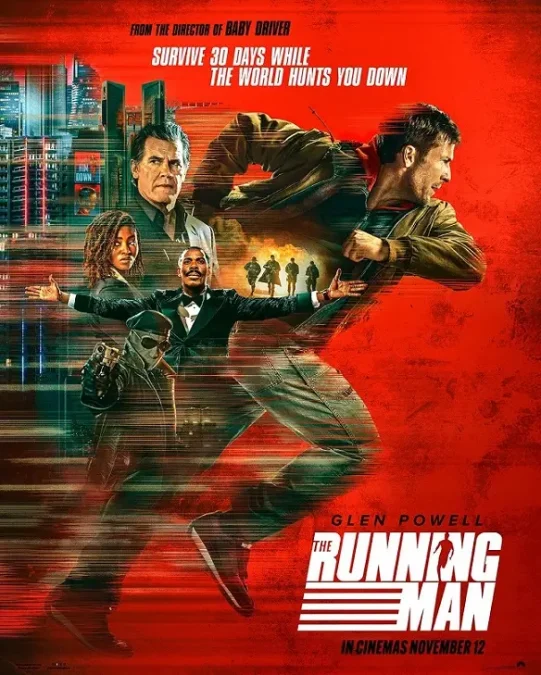 پوستر جدید از فیلم The Running Man منتشر شد 2 The Running Man222