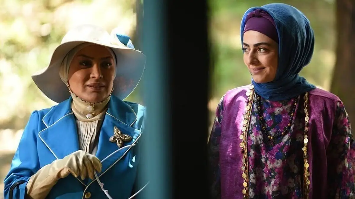 عکس «طلا و ناصر» سریال سوجان در پشت صحنه سریال صبح آخرین روز