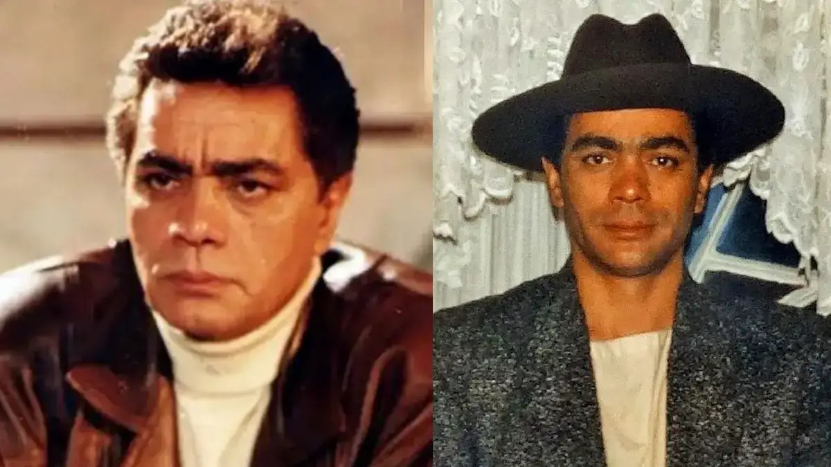 عکس چنگیز وثوقی و شهلا ریاحی در نمایی از فیلم باد